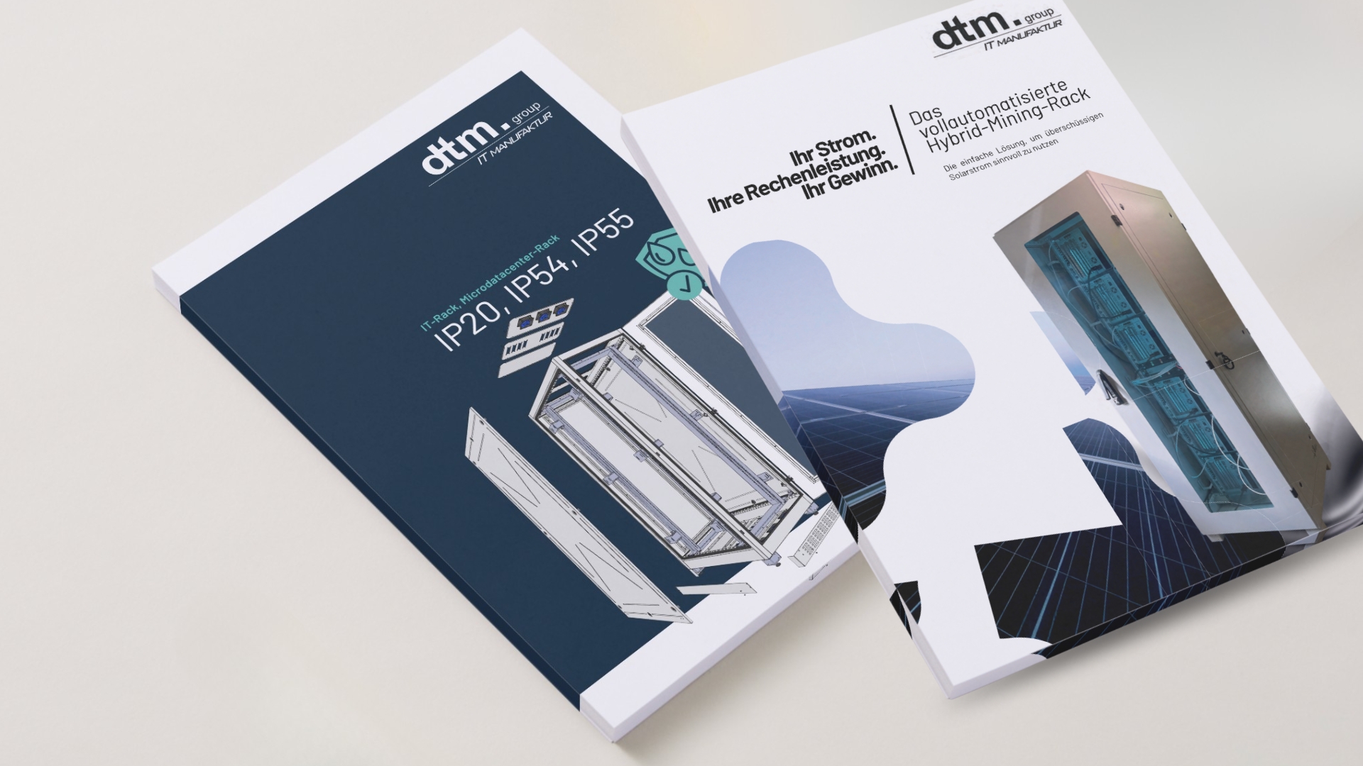 DTM Printbroschüren